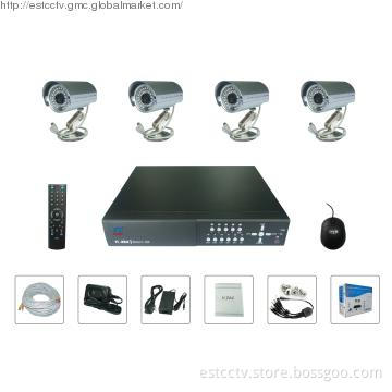 Hottest Digital Video Recorder H.264 Compression 4 channel